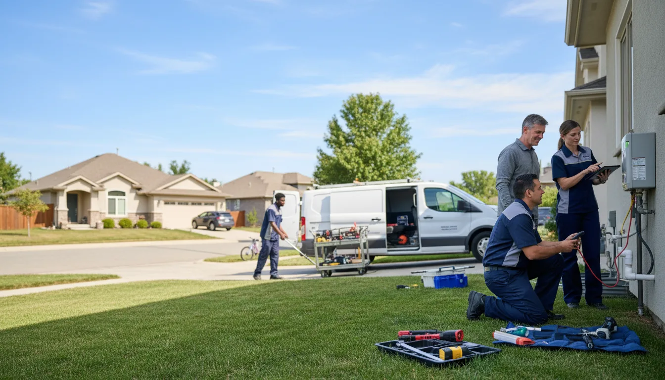Tankless water heater service in Jamestown, CA
